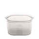 thumbnail image 1 of Bolsa de almacenamiento de alimentos reutilizable con cierre en la parte superior para platos grandes de silicona, color gris, 1 of 9