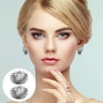 thumbnail image 4 of HAMPPLIES 1Par Pendientes De Con Exquisito Para Mujer, 4 of 6