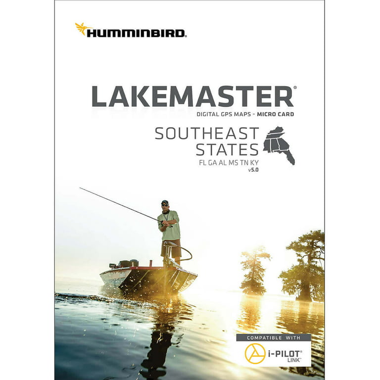 Humminbird 600023-8 Lakemaster Version 5 Chart Card - Southeast