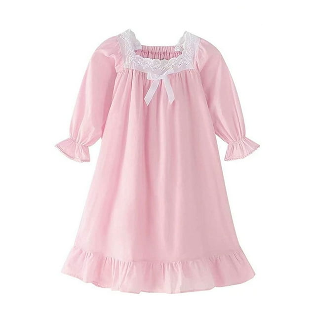Robe Fille Tout-Petit Blanche Rose Robe Décontractée Jupe Princesse pour Fille 3-26 Ans