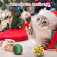 thumbnail image 2 of Juego de juguetes navideños para gatos Yeghujar, 12 piezas, juguetes interactivos, 2 of 7