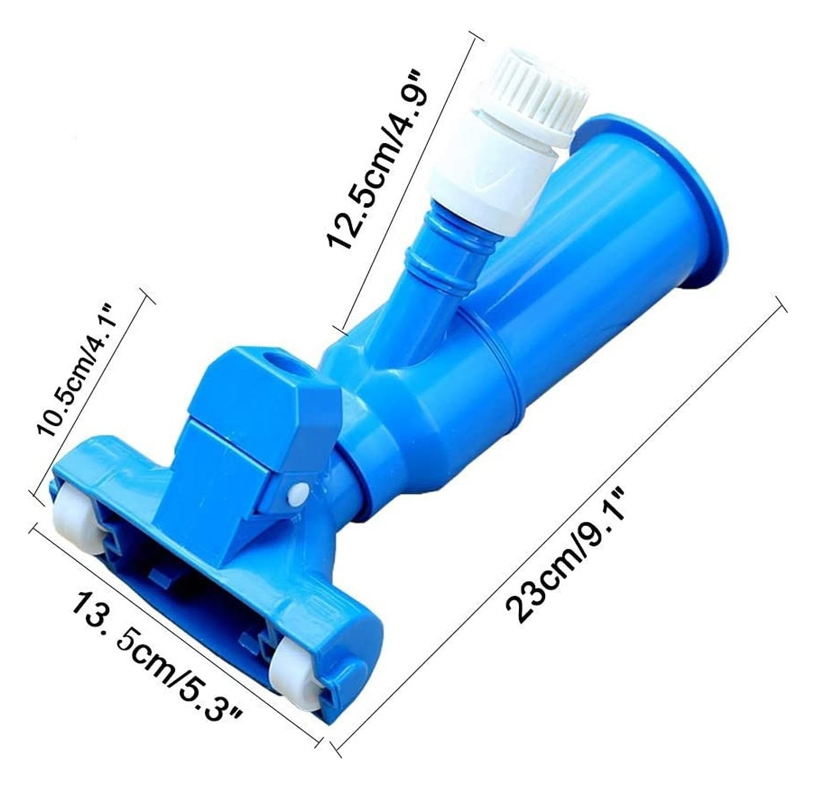 Swimming Pool Vacuum Cleaner Cleaning Tool Suction Head Pond Fountain Spa Pool Vacuum Cleaner Brush With Handle ,Great Suction Power
