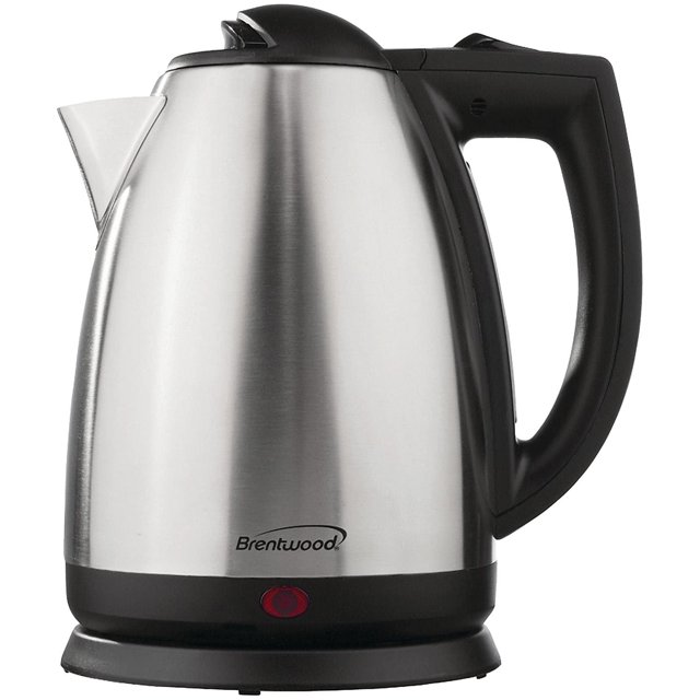 Brentwood KT-1800 Hervidor Eléctrico Inalámbrico 2L Acero Inoxidable