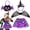 Costume Set C, variant on HIFOT Spider Costume for Kids, LED Spider Tutu Skirt Light Up Spiderweb Headband Set Illuminate Spider Fancy Dress Girls Halloween Costumes Cosplay Party