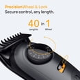 thumbnail image 4 of Braun All-in-One Series 5 Trimmer Kit, 40 Lengths, Ultra Sharp Blade, AIO 5510, Moonstone Grey, 4 of 10