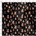 thumbnail image 4 of Soimoi Purple polyester Crepe Fabric Tumble Stone Abstract Print Sewing Fabric Yard 42 Inch Wide, 4 of 5