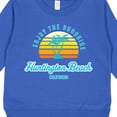 thumbnail image 3 of Inktastic Summer Enjoy the Sunshine Huntington Beach California Blue Toddler Sweatshirt, 3 of 4