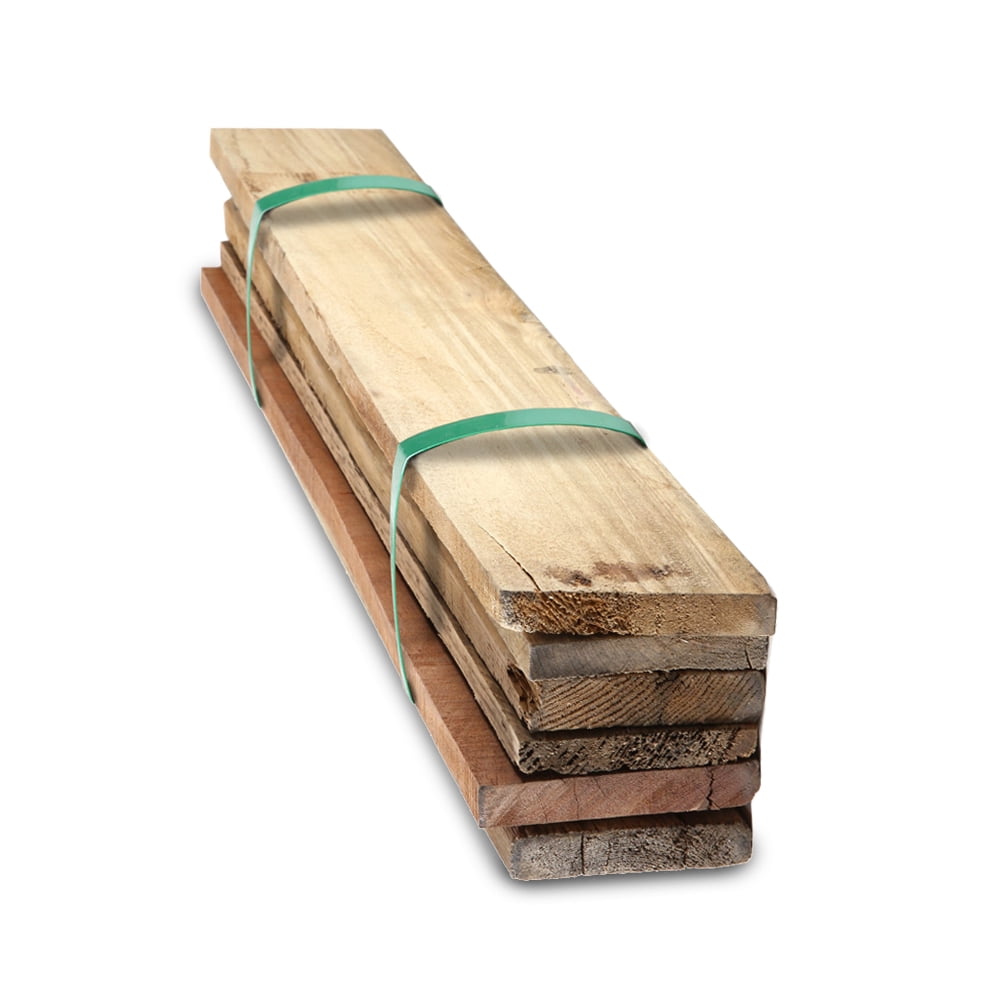 1 in. x 4 in. x 40 in. Reclaimed Pallet Boards (9 pack)