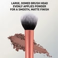 thumbnail image 3 of Real Techniques Cruelty Free Powder Brush With Ultra Plush Custom Cut Synthetic Bristles and Extended Aluminum Ferrules to Build Coverage, 3 of 6