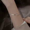thumbnail image 4 of Brazaletes , para Mujeres, Niñas, , Elegante, , de Doble , Joyería, Amistad Clásica, Moda, Boda Simple, Diario Yuyangstore Pulseras brazalete, 4 of 8