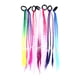 thumbnail image 1 of 1 Set 6pcs Kids Hairstyle Ponytail Braids Coloridas pelucas trenzas cabezas (Color surtido), 1 of 6