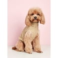 thumbnail image 2 of 1pc Dark Blue Knitted Pet Sweater With Turn-Down Collar For Autumn And Winter, Classic Solid Color Grid Design For Extra Stretch, Suitable For Cats An, 2 of 4