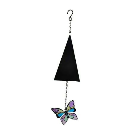 

Chueow Geometric Bell Outdoor Courtyard Decoration Pendant Metal Electroplating Creative Wind