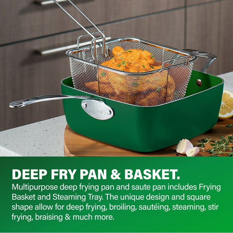  Granitestone Green Frying Pan with Ultra Nonstick