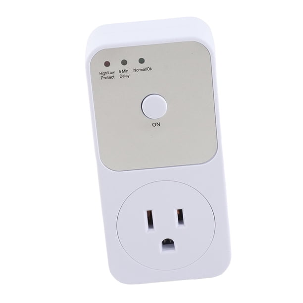 Protector De Voltaje Para Refrigerador, Enchufe Estadounidense, Protector De Voltaje De PC Seguro Resistente A La Corrosión, Multifuncional Para Electrodomésticos
