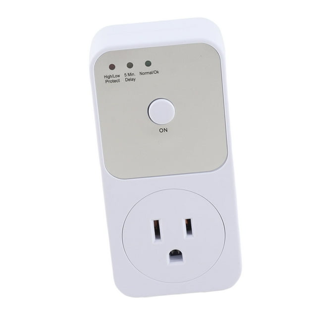 Protector De Voltaje Para Refrigerador, Enchufe Estadounidense, Protector De Voltaje De PC Seguro Resistente A La Corrosión, Multifuncional Para Electrodomésticos