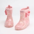 thumbnail image 1 of Botas de lluvia antideslizantes para niños para niños , niños, niñas, niños, exteriores, impermeables, ligeras, duraderas, de material tierra para Longitud de 15 cm B CUTICAT bota de lluvia unisex, 1 of 8