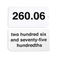 thumbnail image 4 of Tarjetas flash decimales Learning Advantage 8658, 4 of 5