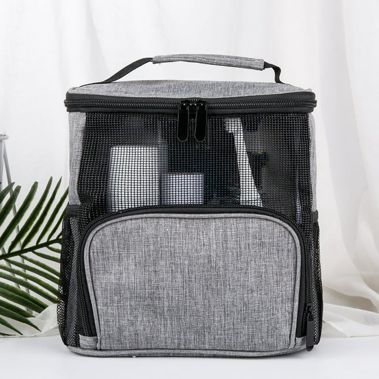 Mesh Shower Caddy Portable, Hanging Portable Toiletry Bag Tote For