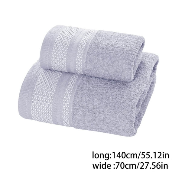 Yhmxh Toallas de algodón de 70x140cm, toalla de baño para uso doméstico, absorbente, suave y ampliada, toalla de ducha, toallas de mano.
