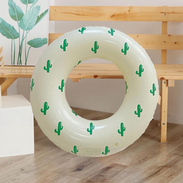 Flotadores de piscina de cactus lisos salvavidas de PVC resistente al desgaste para fiesta en la playa FLhrweasw Nuevo