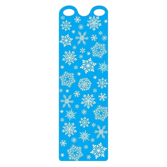 Flexible Flyer Flying Carpet Lightweight Roll-Up Snow Sled – 36" Portable Rolling Snow Slider Mat for Kids, Durable & Easy to Carry for Outdoor Winter Fun, Blue