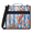 Orange, variant on Jiaoprinted Seahorses Seashells Zipper 3 D-Ring Binder Bag with Shoulder Strap, Nautical Ocean Life Waterproof Expanding Binder, Multi-Pocket Portfolio Organizer Case
