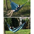 thumbnail image 1 of Hamaca portátil de lona para jardín, hamaca para acampar, dormir, columpio, cama colgante, porche, patio, hamaca para interiores y exteriores, 1 of 8