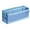 Blue, variant on Double Layer Mesh Pencil Pouch Transparent Zipper Bag Clear Supply Organizer for Test Rules Office Supplies Storage Virelaxpo