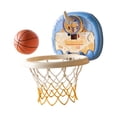 thumbnail image 3 of ZLight Indoor Fun With Mini Basketball Hoop Wall Mounted Basketball Goal Hoop Rim Nets For All Ages Suitable For Indoor, 3 of 6