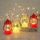 thumbnail image 5 of Lámpara LED 2025 Decoración Linterna portátil navideña Árbol de Navidad de Papá Noel Luces de viento Colgante Navidad Decoración de Año Nuevo, 5 of 5