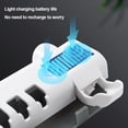 thumbnail image 4 of Exprimidor de pasta de dientes UV de montaje en pared con suspensión de cepillo de dientes eléctrico inteligente para baños, 4 of 9