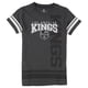 thumbnail image 1 of Level Wear Womens Los Angeles Kings Throwback Crew Camiseta gráfica carbón L, 1 of 2