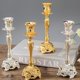 thumbnail image 5 of 2 piezas Candelabros de metal Candelabro de metal vintage para fiesta de boda Candelabro de Navidad Decoración o S, 5 of 5