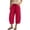 A1 Red, variant on Outfmvch Capri Pants for Women Beach Pants Fashion Clothing Linen Pants Women Sweatpants Barrel Pants Women Capsule Wardrobe for Women 2026 Gaucho Pants for Women Brown L