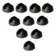 thumbnail image 1 of 10 piezas de protectores de patas de horquilla Patas de mesa de café de metal para patas de mesa de horquilla de 10-12 mm Diy Fu, 1 of 5