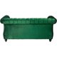 thumbnail image 4 of Christopher Knight Home Karen Traditional Chesterfield Loveseat Sofa, Emerald and Dark Brown, 61.75 x 33.75 x 27.75 My Lux Decor Round, 4 of 6