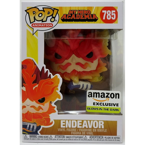 Pop Animation My Hero Academia 3.75 Inch Action Figure Exclusive - Endeavor Glow In Dark #785