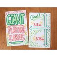 thumbnail image 1 of Barajas Grandes en Blanco (Acabado Mate) 3.5" x 5.75", 72 Tarjetas Blancas, Tarjetas Flash Apostrophe Games Apostrophe Games, 1 of 2