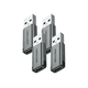 thumbnail image 1 of Adaptadores OTG Vention USB Tipo C a USB 3.0 Hembra 5Gbps Alta Velocidad de Aluminio KIT de 4 Piezas compatible con MacBook, iPad, PC y Celulares, 1 of 5