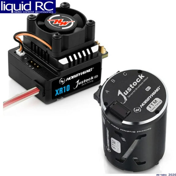Hobbywing 38020373 Xerun Xr10 Justock G3s Js6 21.5t G2.1 Motor Combo