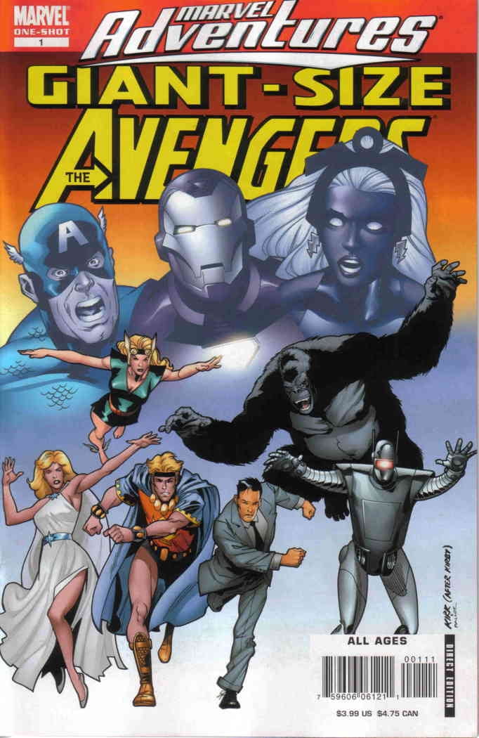 Cover of Giant-Size Marvel Adventures The Avengers #1