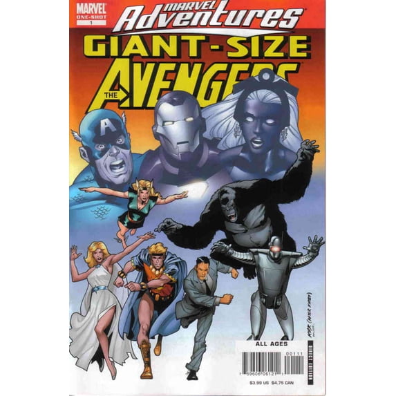 Giant-Size Marvel Adventures: The Avengers #1 VF ; Marvel Comic Book