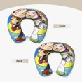 thumbnail image 3 of Almohada de viaje Toy Story con espuma viscoelástica en forma de U para el cuello, reposacabezas portátil superligero, ideal para sillas de avión, automóviles, hogares, oficinas, cojines para, 3 of 7