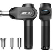 RENPHO PRO Massage Gun Deep Tissue for Back Neck Full Body Muscle Relax, Black