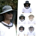 thumbnail image 2 of Chapeau Seau en Maille Anti-Moustiques Masque Facial d'Été T7N6 R5N8 Z9J7 W7D5, 2 of 7