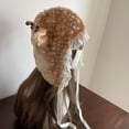 thumbnail image 2 of Guardurnaity Calcetines de invierno de poliéster, un básico de moda, afelpados y con estampado de renos, ideales para mantener las piernas Sombreros tipo+4, 2 of 6