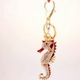 thumbnail image 5 of HOMEMAXS Sea Horse Keychain Pendant Fashion Alloy Red for Decoration Lightweight Durable 1pc, 5 of 8