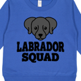 thumbnail image 3 of Inktastic Dog Black Labrador Squad Toddler Sweatshirt, 3 of 4