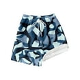 thumbnail image 3 of KKBOTIVE Boys Summer Shorts, Casual Swim Trunks Beach Shorts Elastic Comfort Short Pants for Kids Outdoor Sports Wear ( Navy Size: 10-12 Years ), 3 of 5